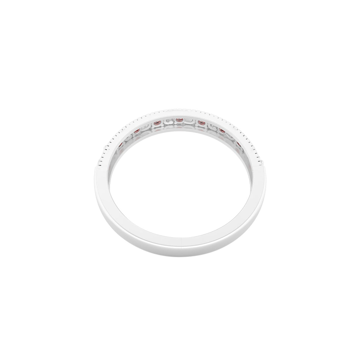 Platinum 950 with White Diamond Ring 0.15cts