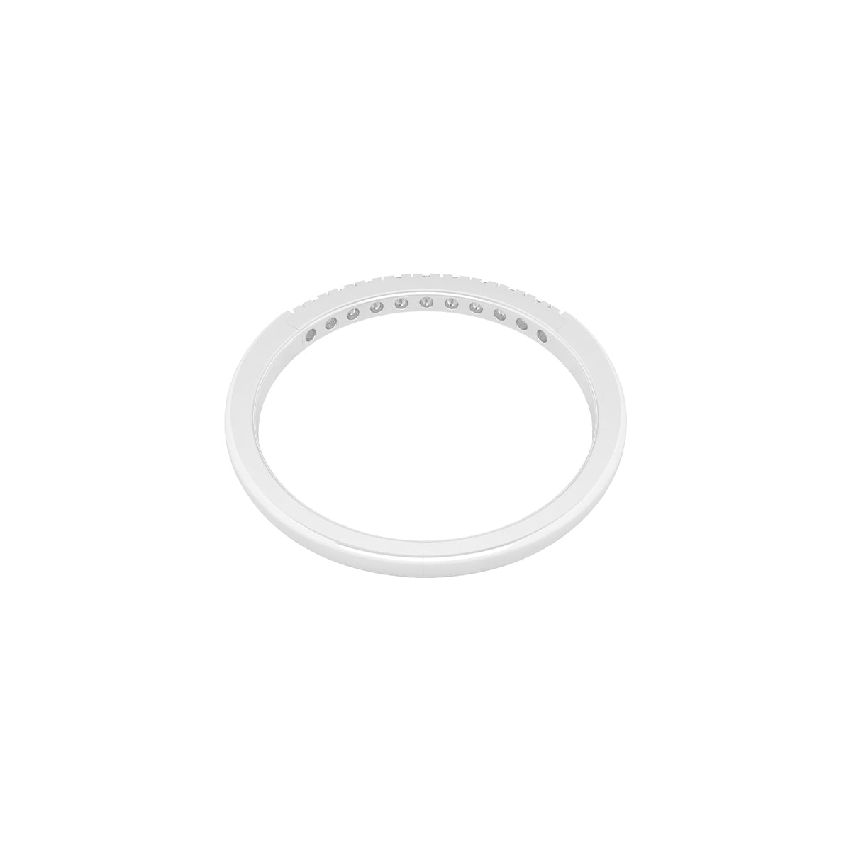 Platinum 950 with White Diamond Ring 0.15cts