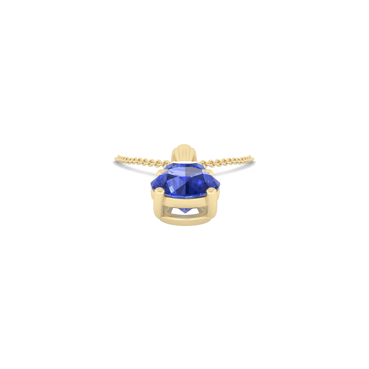 18KT Gold with Tanzanite Pendant 1.21ct