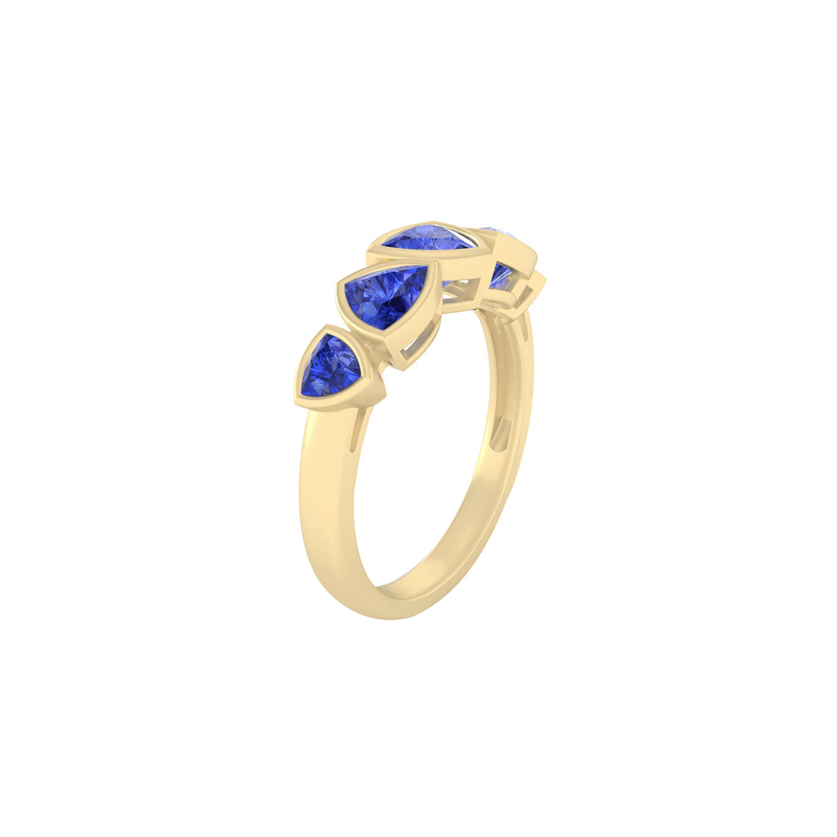18KT Gold with Tanzanite Ring 1.19ct