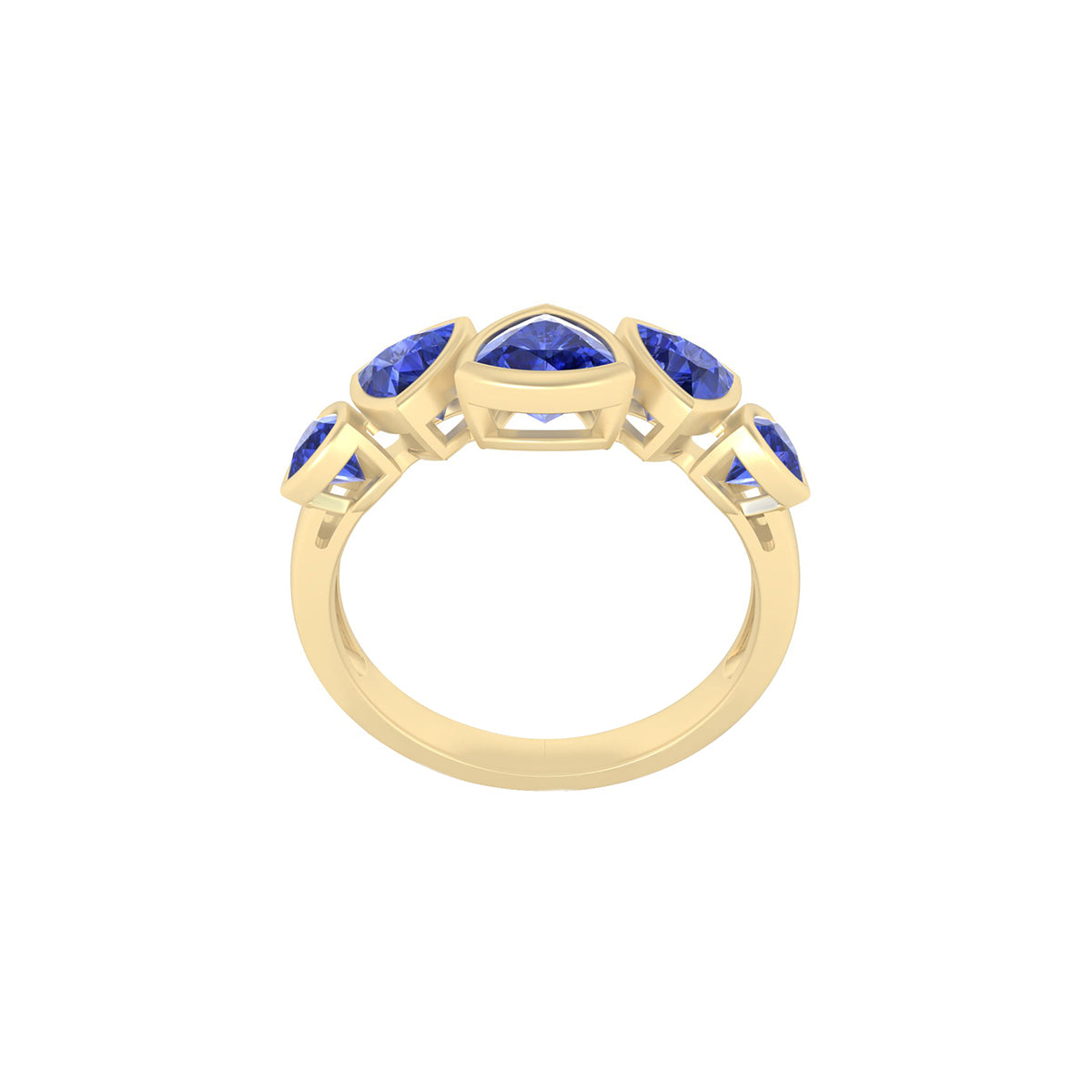 18KT Gold with Tanzanite Ring 1.19ct