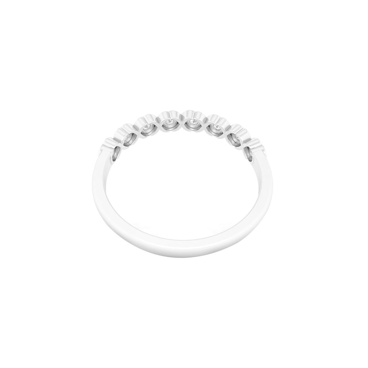 Platinum 950 with White Diamond Ring 0.28cts