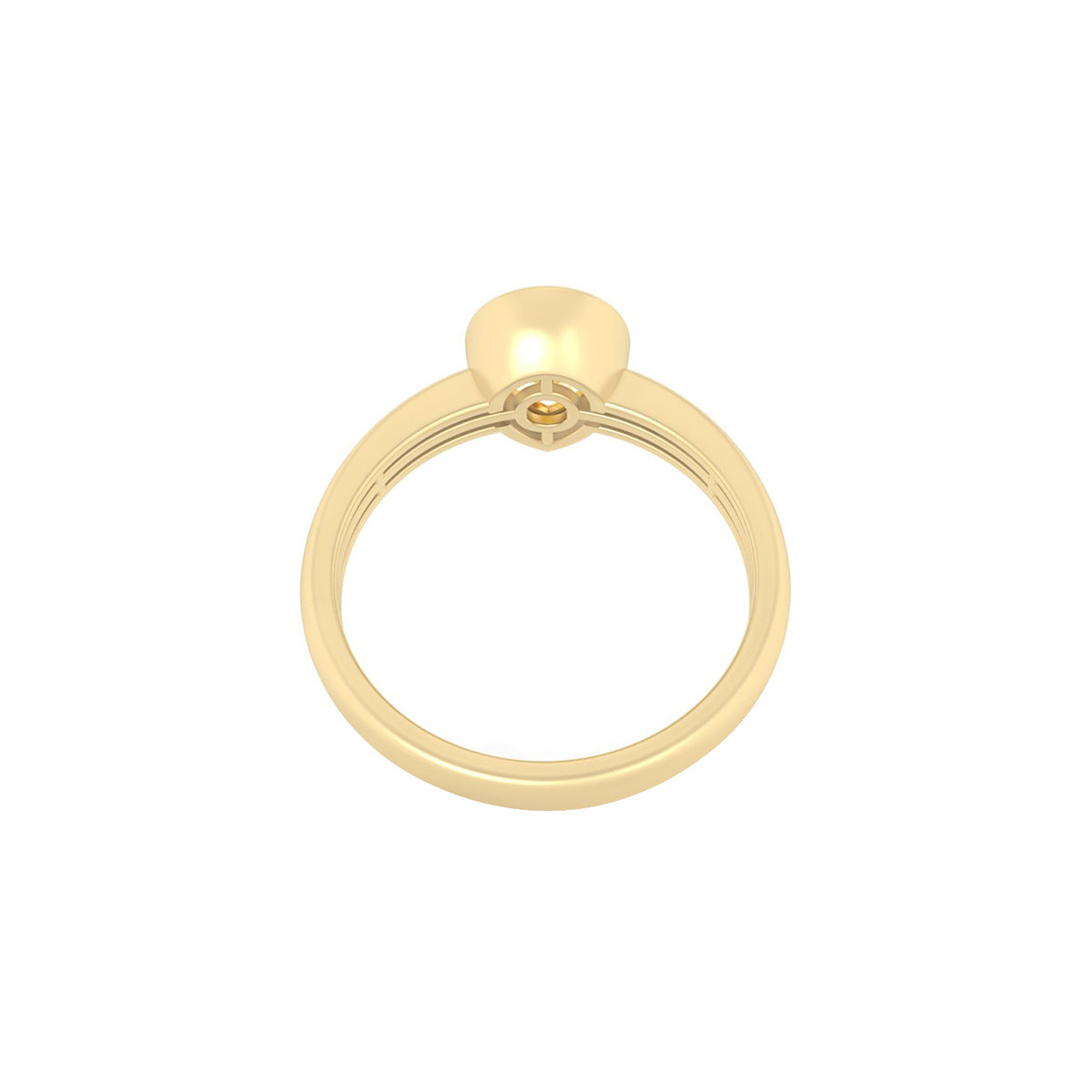 18KT Gold with Citrine Ring 1.20ct