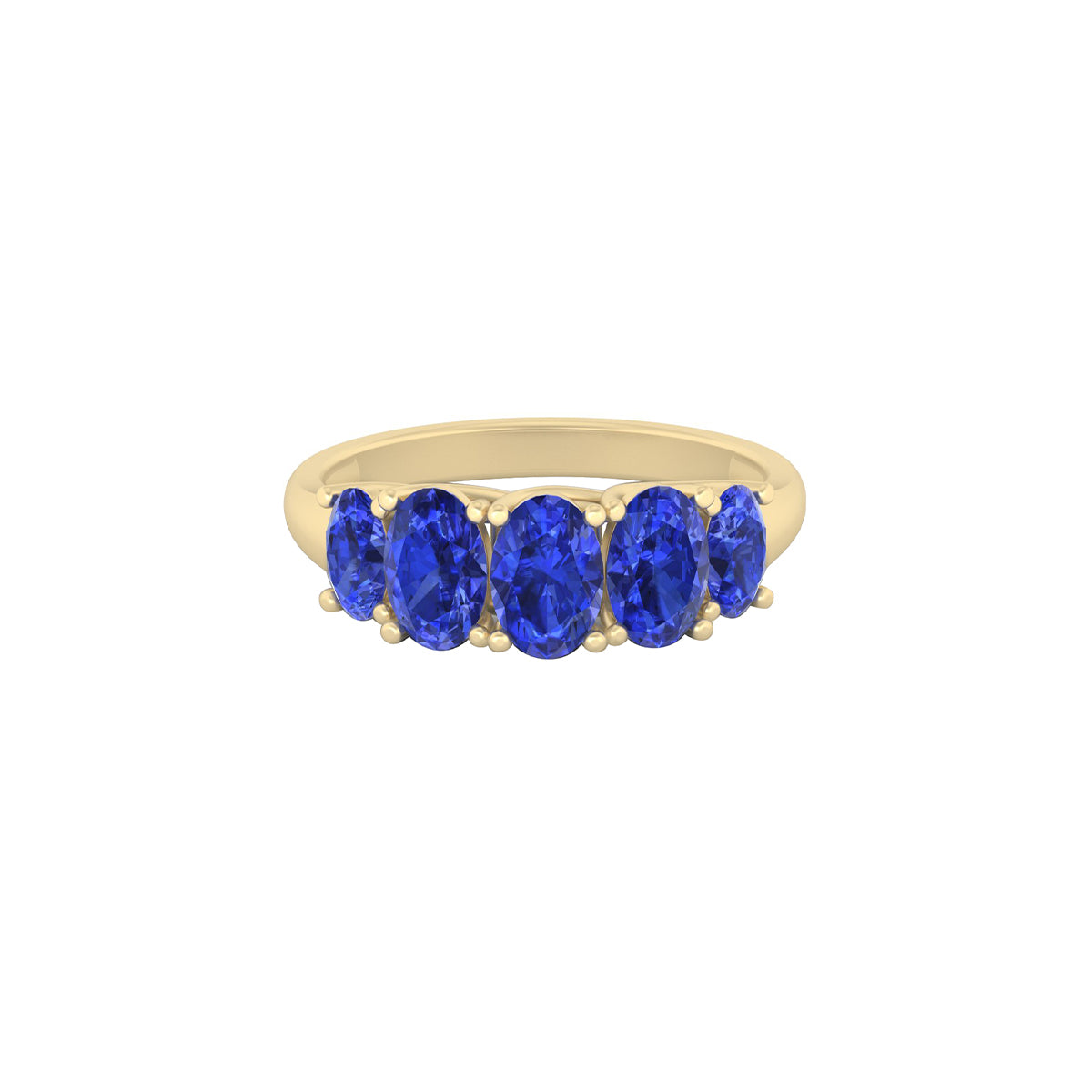 AA+ Tanzanite Ring 18Kt Gold 2.00cts