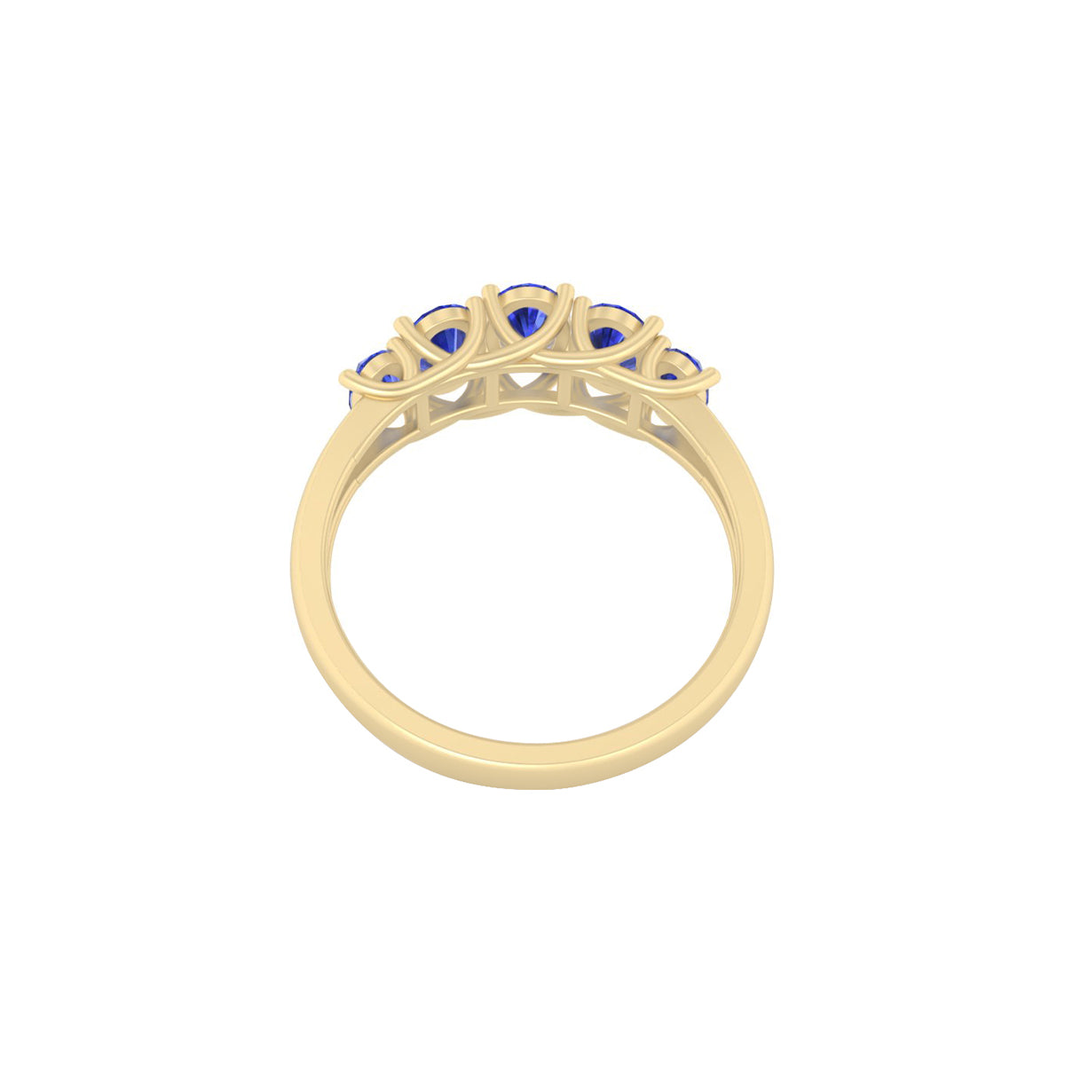 AA+ Tanzanite Ring 18Kt Gold 2.00cts