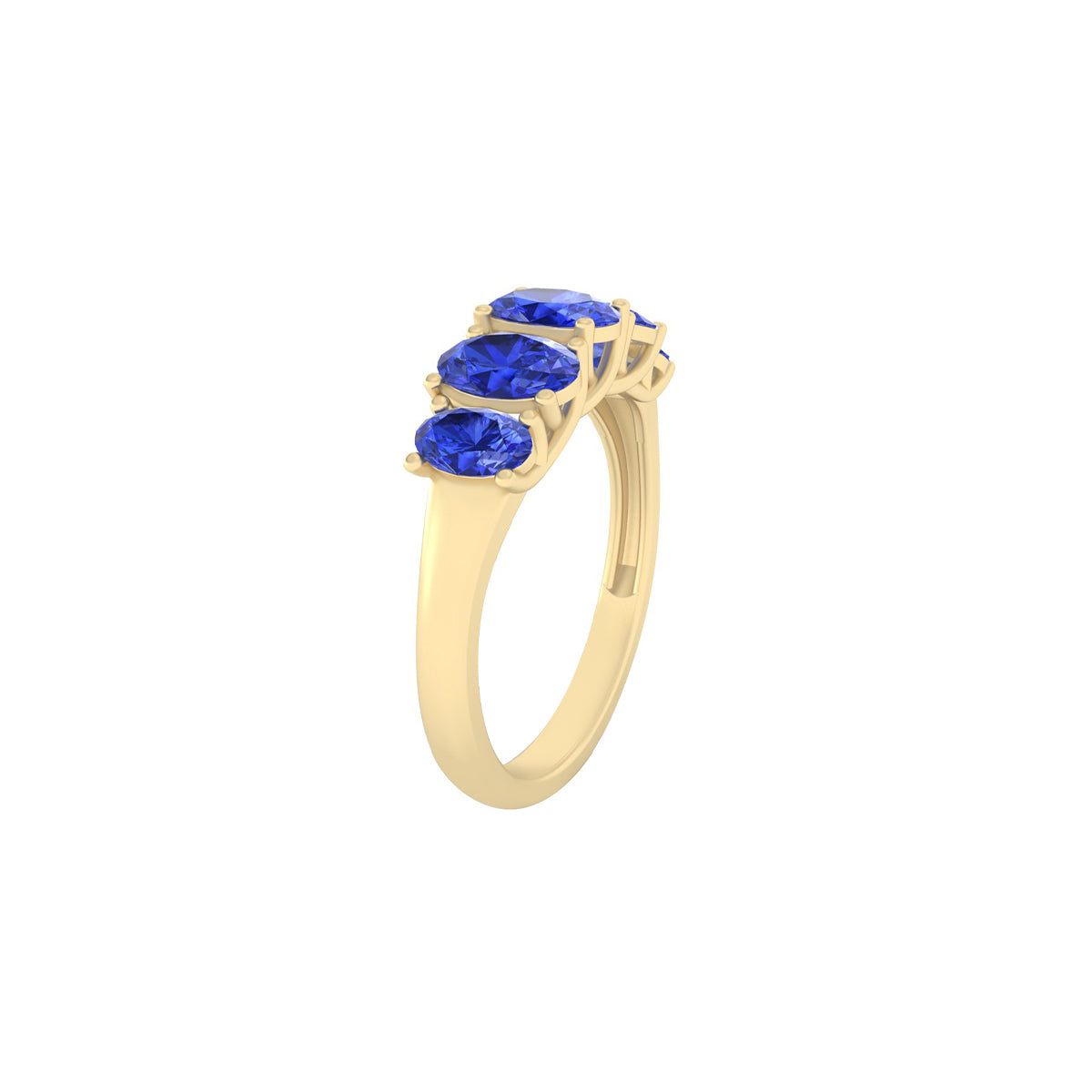 AA+ Tanzanite Ring 18Kt Gold 2.00cts