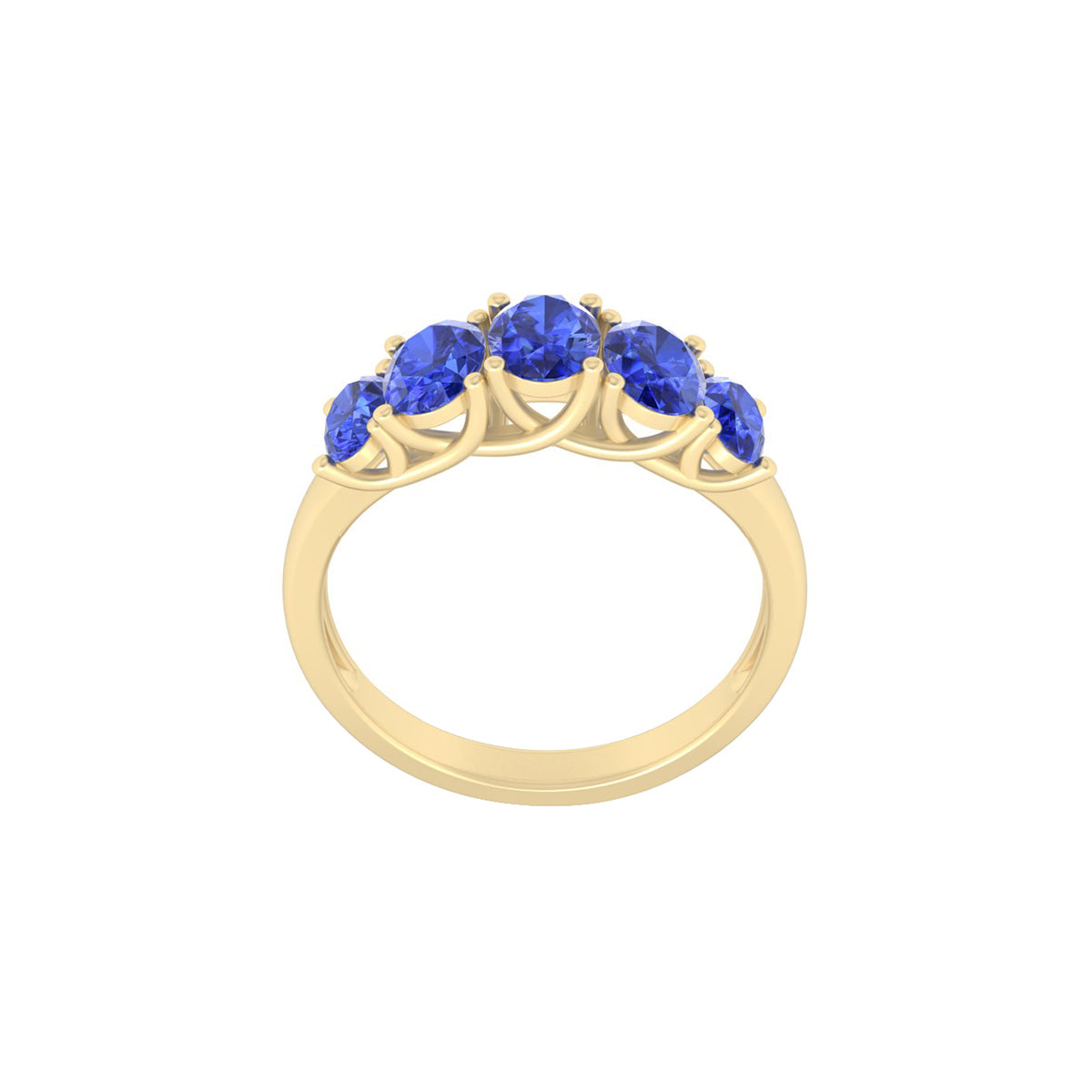 AA+ Tanzanite Ring 18Kt Gold 2.00cts