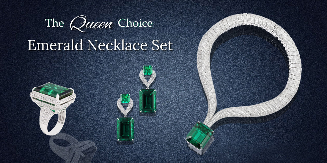 The Eternal Glow – Emerald & Diamond Collection by Ayana Jewels