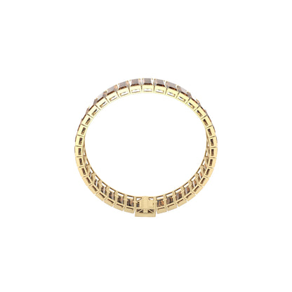 14KT Gold with Smokey Quartz Bracelet 55.87cts