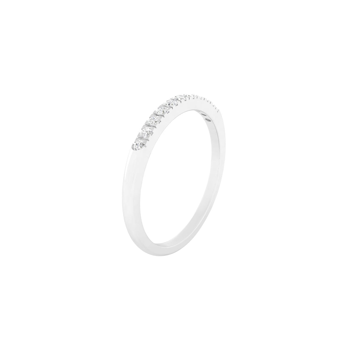 Platinum 950 with White Diamond Ring 0.15cts