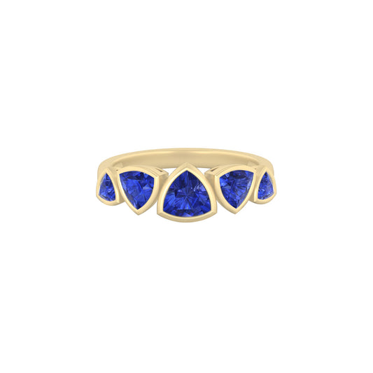 18KT Gold with Tanzanite Ring 1.19ct