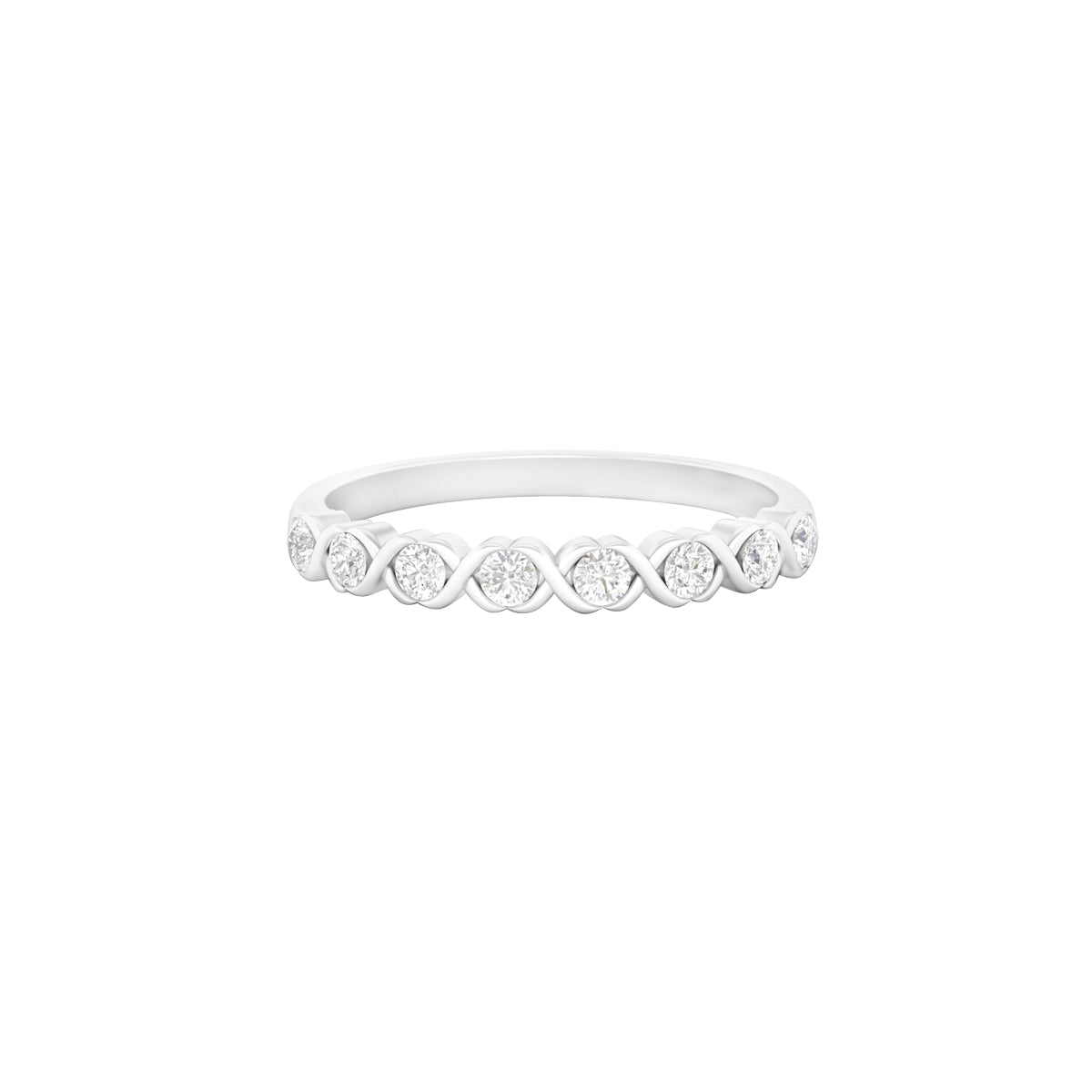 Platinum 950 with White Diamond Ring 0.28cts