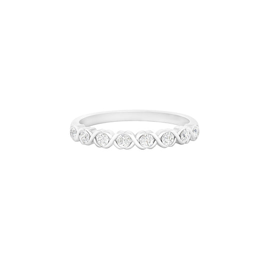 Platinum 950 with White Diamond Ring 0.28cts