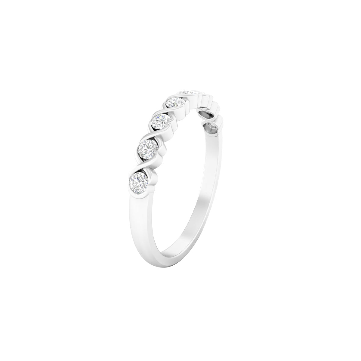 Platinum 950 with White Diamond Ring 0.28cts