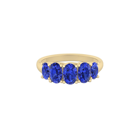 AA+ Tanzanite Ring 18Kt Gold 2.00cts