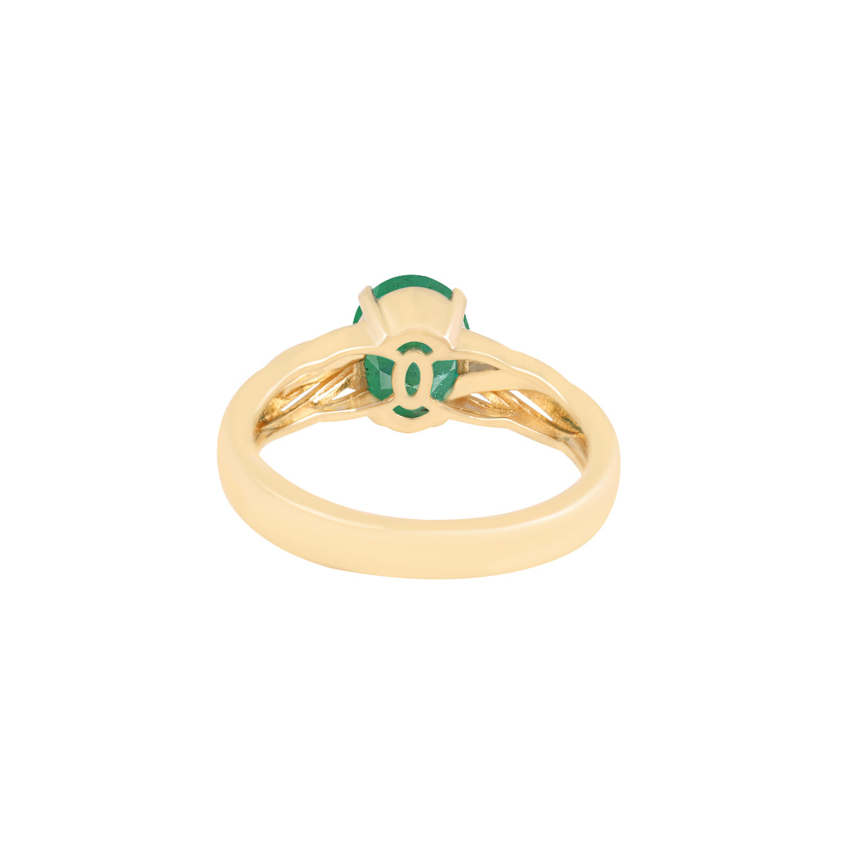 18KT Gold with Emerald Ring 1.87cts